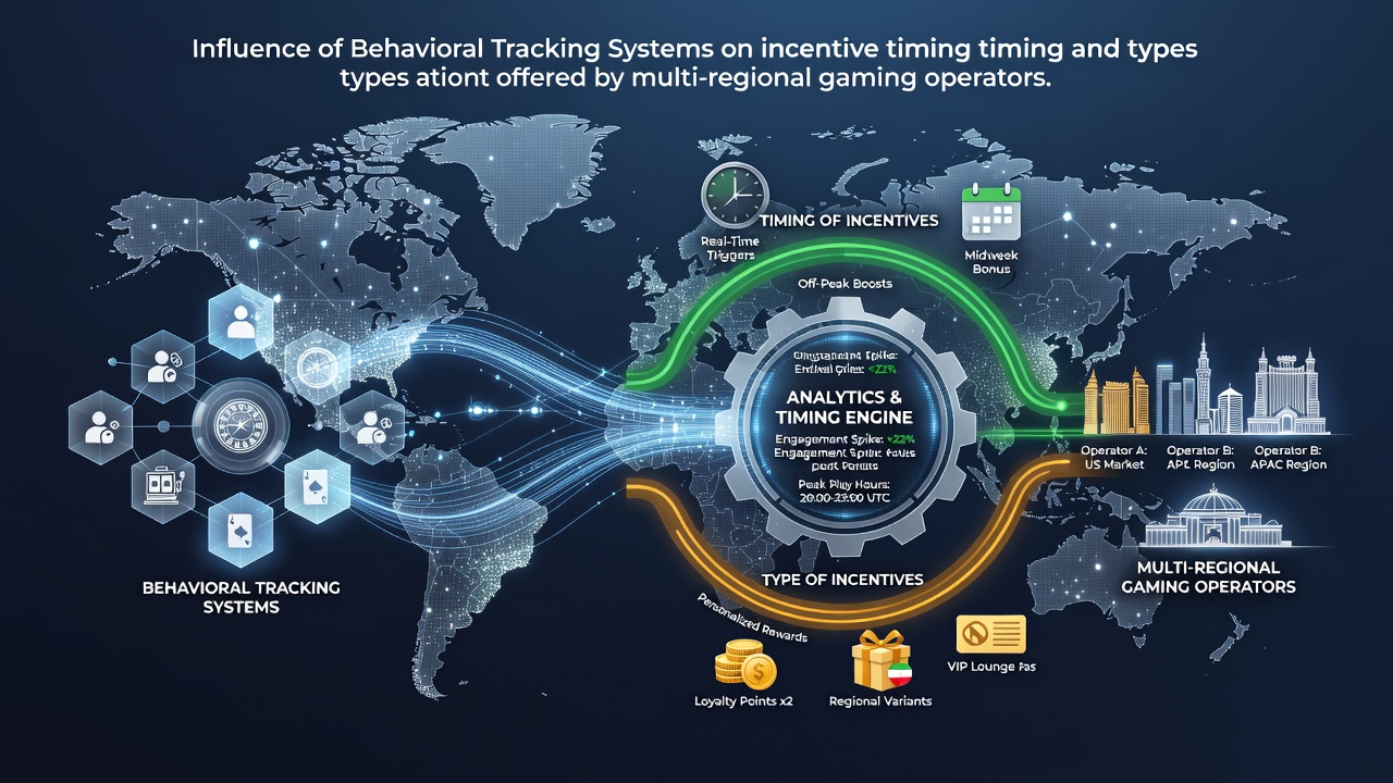 Darstellung von Verhaltens-Tracking-Systemen in Gaming-Plattformen mit Datenanalysen und Incentive-Zuordnungen