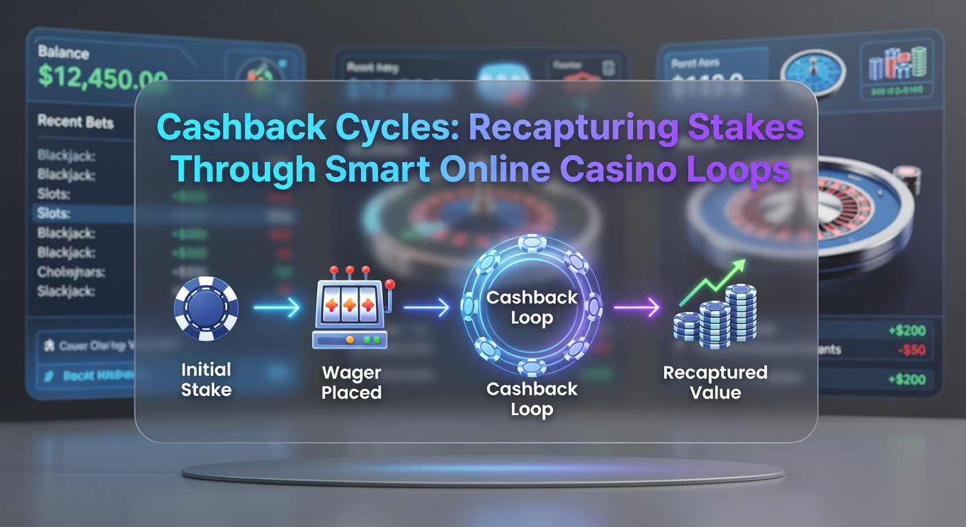 Detaillierte Infografik zu Strategien für Cashback-Loops, inklusive Zeitplänen und Risikomanagement in Online-Casinos