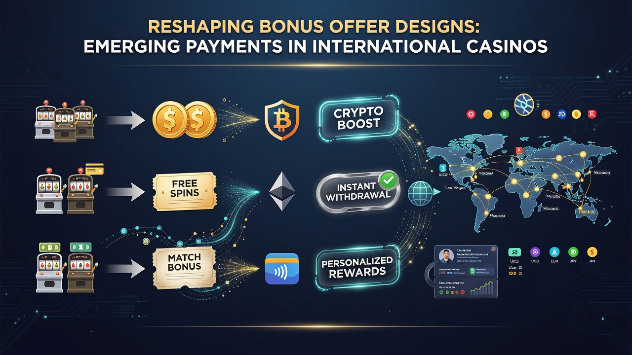 Grafik zu veränderten Bonusangeboten durch Krypto- und E-Wallet-Zahlungen