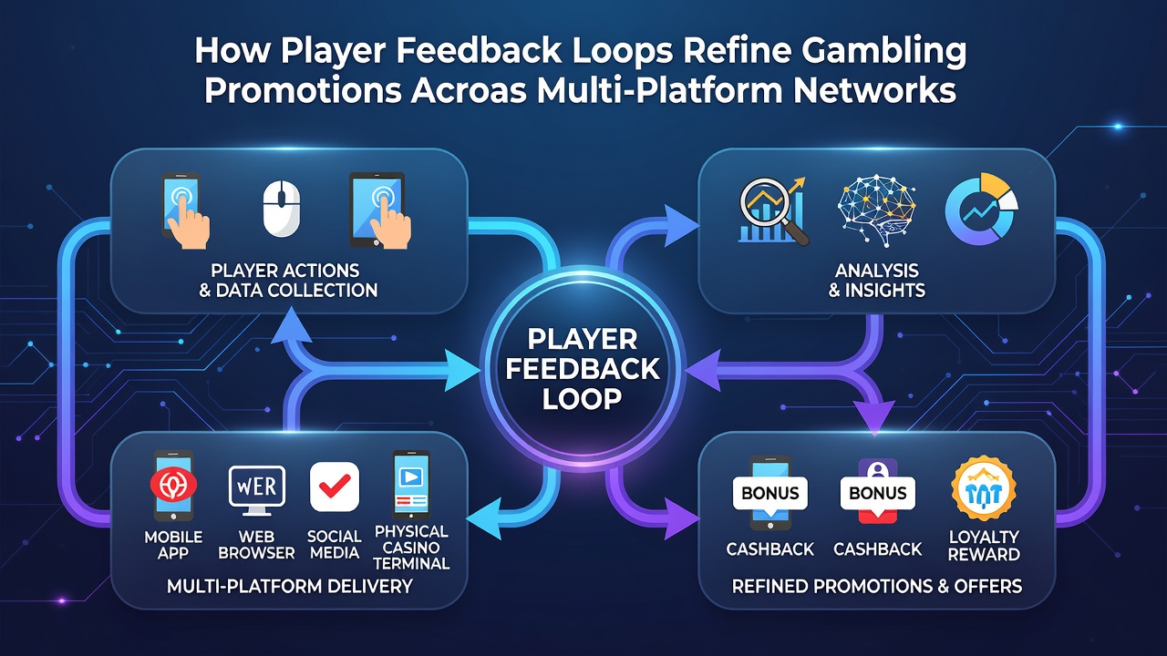 Visualisierung algorithmischer Anpassungen von Bonusangeboten basierend auf Spielerfeedback in internationalen Netzwerken
