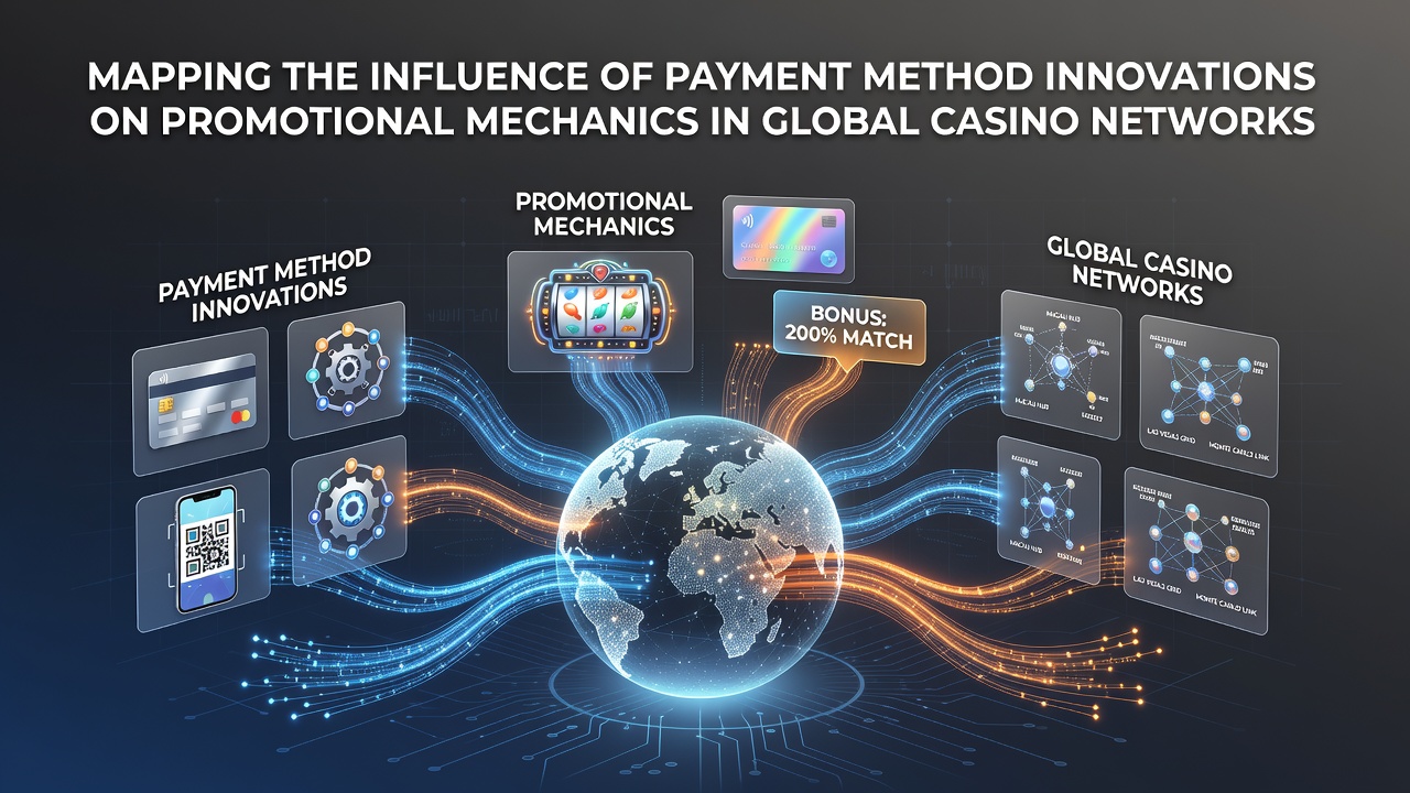 Darstellung globaler Zahlungsinnovationen und deren Integration in Casino-Promotionsnetzwerke