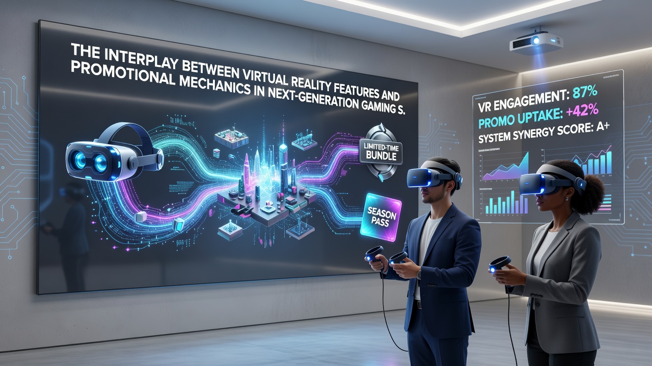 Promotions-Mechaniken in einer VR-Gaming-Umgebung
