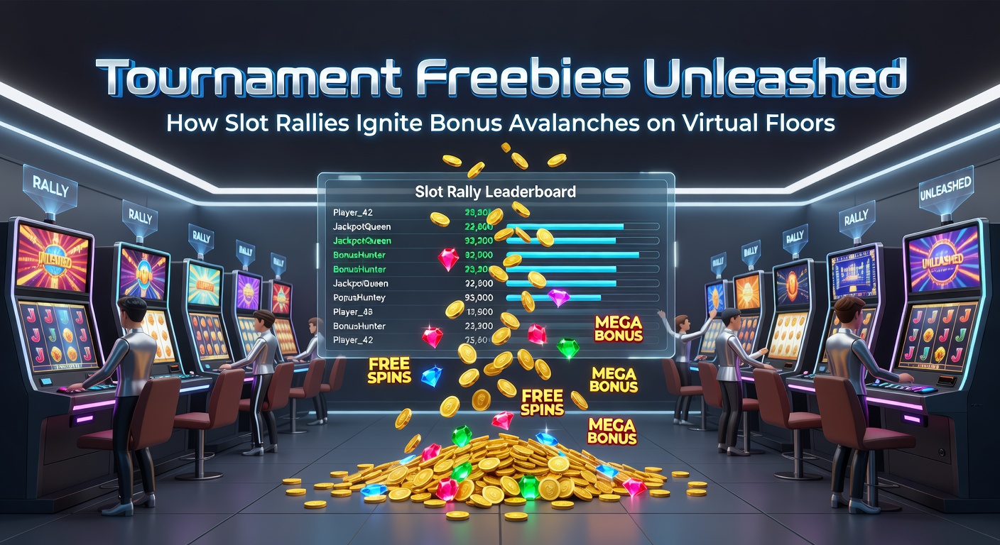 Dynamisches Leaderboard eines Slot-Turniers mit explodierenden Bonus-Lawinen und jubelnden Avataren